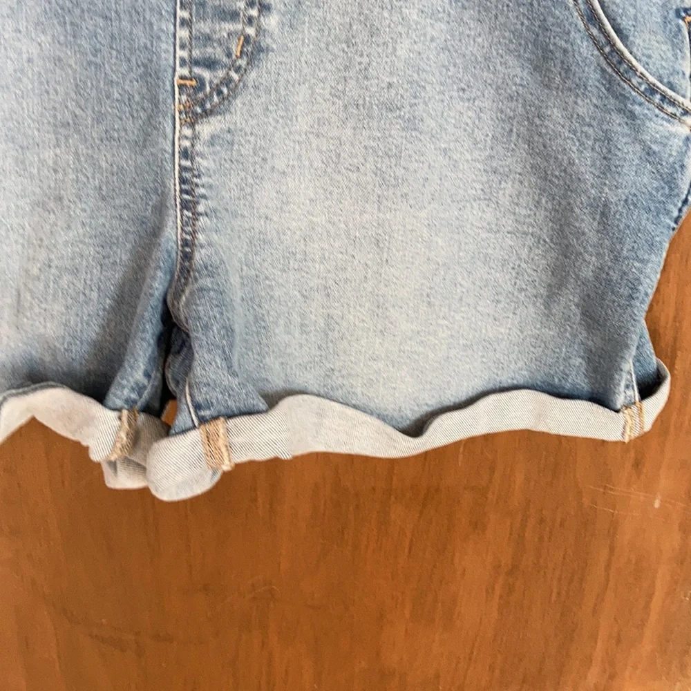 Relist 6/13 Levi’s denim jean short overall 20W - Picture 8 of 17